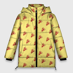 Куртка зимняя женская Рай пиццы, цвет: 3D-светло-серый