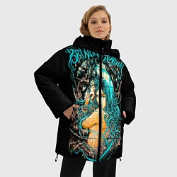 Куртка зимняя женская Bring Me The Horizon, цвет: 3D-светло-серый — фото 2