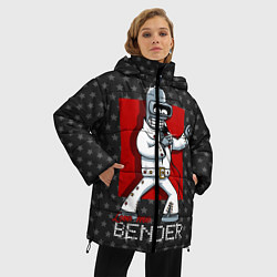 Куртка зимняя женская Bender Presley, цвет: 3D-черный — фото 2