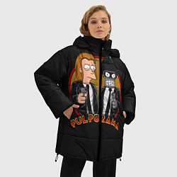 Куртка зимняя женская Pulporama, цвет: 3D-черный — фото 2