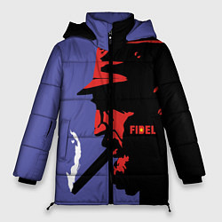 Куртка зимняя женская Fidel, цвет: 3D-красный