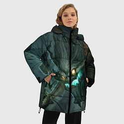 Куртка зимняя женская Маокай, цвет: 3D-черный — фото 2
