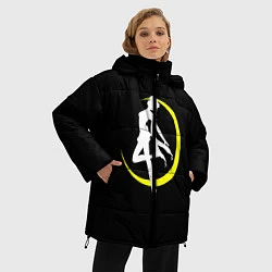 Куртка зимняя женская Сейлор Мун, цвет: 3D-черный — фото 2