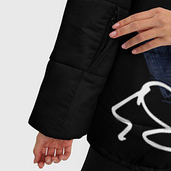 Куртка зимняя женская Малкин, цвет: 3D-черный — фото 2