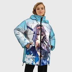 Куртка зимняя женская Konno Yūki1, цвет: 3D-черный — фото 2