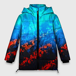 Куртка зимняя женская Still waiting neon, цвет: 3D-черный