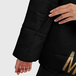 Куртка зимняя женская Messi Star, цвет: 3D-черный — фото 2