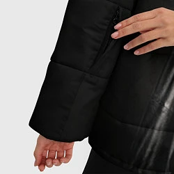 Куртка зимняя женская Гробовщик 2, цвет: 3D-черный — фото 2