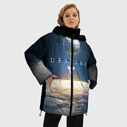 Куртка зимняя женская Destiny 11, цвет: 3D-светло-серый — фото 2