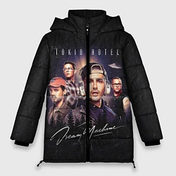 Куртка зимняя женская Tokio Hotel: Retro Dream, цвет: 3D-черный