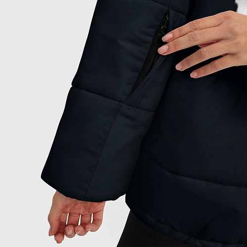 Женская зимняя куртка Сектор Газа / 3D-Черный – фото 5