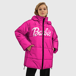 Куртка зимняя женская Барби, цвет: 3D-светло-серый — фото 2