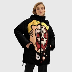 Куртка зимняя женская Vault boy: Kamikaze, цвет: 3D-красный — фото 2