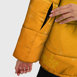 Куртка зимняя женская Bitcoin Orange, цвет: 3D-красный — фото 2