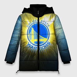 Куртка зимняя женская Golden State Warriors 4, цвет: 3D-черный