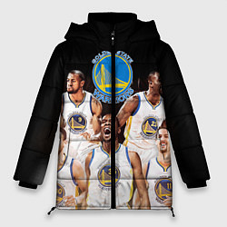 Куртка зимняя женская Golden State Warriors 5, цвет: 3D-светло-серый