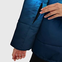 Куртка зимняя женская Golden State Warriors 6, цвет: 3D-черный — фото 2