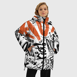 Куртка зимняя женская Paramore: Riot, цвет: 3D-красный — фото 2