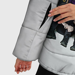 Куртка зимняя женская 5 Seconds of Summer, цвет: 3D-черный — фото 2