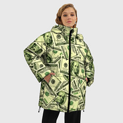 Куртка зимняя женская Benjamin Franklin, цвет: 3D-светло-серый — фото 2