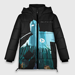 Куртка зимняя женская Half-Life City, цвет: 3D-красный