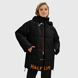 Куртка зимняя женская Half-Life: Valve's, цвет: 3D-черный — фото 2