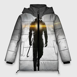 Куртка зимняя женская Гордон Фримен, цвет: 3D-черный