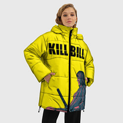 Куртка зимняя женская Kill Bill, цвет: 3D-черный — фото 2