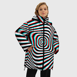 Куртка зимняя женская RGB optical, цвет: 3D-черный — фото 2