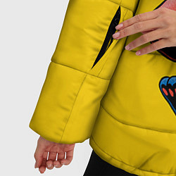 Куртка зимняя женская Bite Fight, цвет: 3D-черный — фото 2