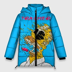 Куртка зимняя женская Trasher Homer, цвет: 3D-черный