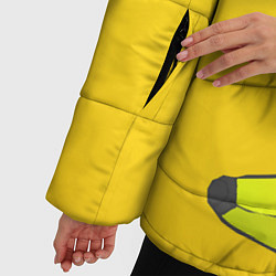 Куртка зимняя женская Just Banana (Yellow), цвет: 3D-черный — фото 2