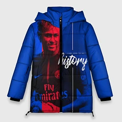Куртка зимняя женская Neymar History, цвет: 3D-красный