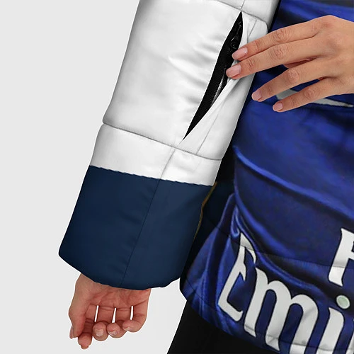 Женская зимняя куртка Neymar: Fly Emirates / 3D-Черный – фото 5