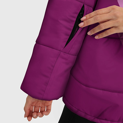 Женская зимняя куртка The XX: Purple / 3D-Черный – фото 5