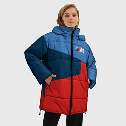 Куртка зимняя женская Бмв Bmw 2018 №2, цвет: 3D-красный — фото 2