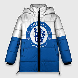 Куртка зимняя женская Chelsea FC: Duo Color, цвет: 3D-черный