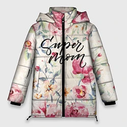 Женская зимняя куртка Super mom