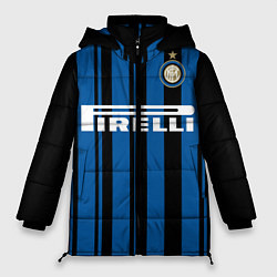 Куртка зимняя женская Inter FC: Home 17/18, цвет: 3D-черный