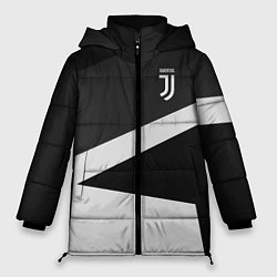 Куртка зимняя женская FC Juventus: Sport Geometry, цвет: 3D-черный