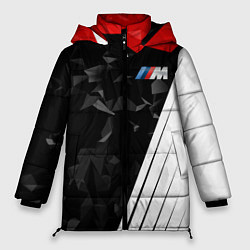 Куртка зимняя женская BMW M: Poly Sport, цвет: 3D-черный