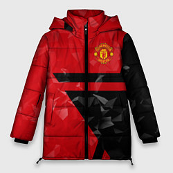 Куртка зимняя женская FCMU: Red & Black Star, цвет: 3D-черный