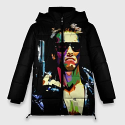 Куртка зимняя женская Terminator Art, цвет: 3D-светло-серый