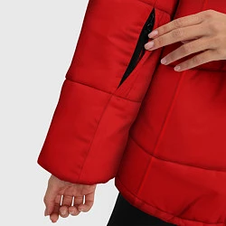 Куртка зимняя женская Сборная СССР 1988, цвет: 3D-черный — фото 2