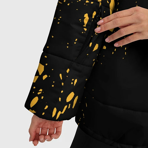 Женская зимняя куртка Bitcoin Master / 3D-Черный – фото 5