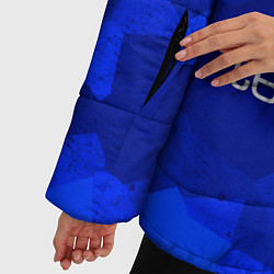 Куртка зимняя женская Team Liquid: Polygons, цвет: 3D-черный — фото 2
