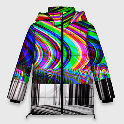 Куртка зимняя женская TV Glitch, цвет: 3D-светло-серый