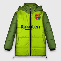 Куртка зимняя женская FC Barcelona: Home 18/19, цвет: 3D-черный