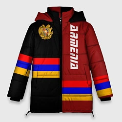 Куртка зимняя женская Armenia, цвет: 3D-черный