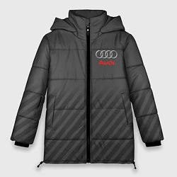 Куртка зимняя женская Audi: Grey Sport Line, цвет: 3D-черный